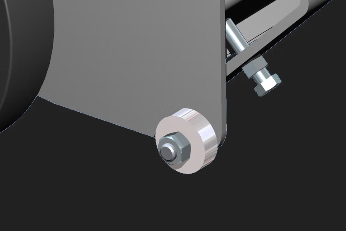 U Trough Power Sweep Feature Backboard Roller - Haven Industries