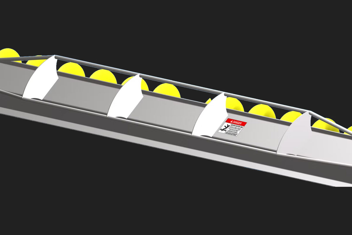 U Trough Power Sweep Feature Rod Truss - Haven Industries